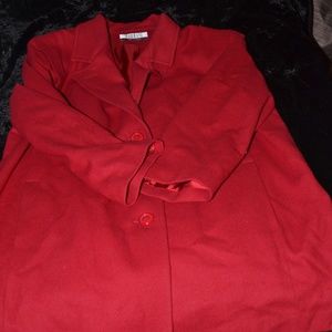 Red Forrani Coat